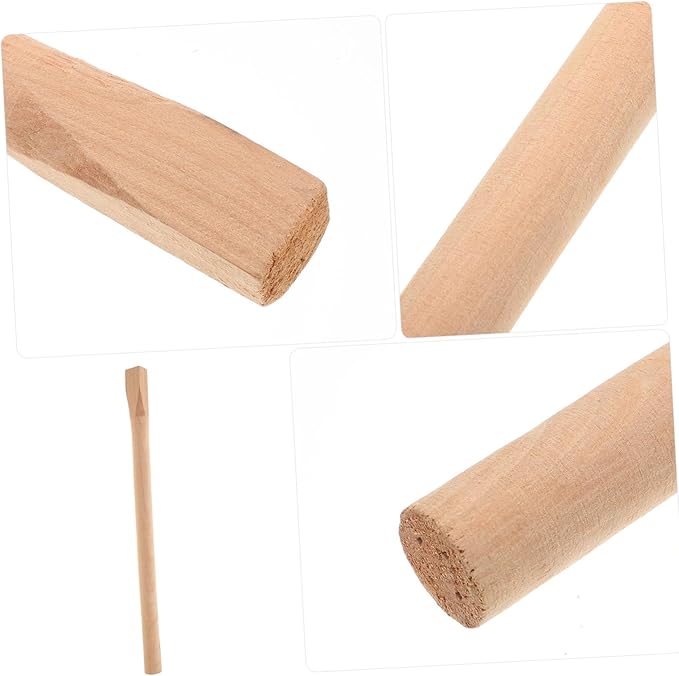 BESPORTBLE Straight Axe Handle for Gardening Tools Wooden Replacement Hoe Handle for Farm and Garden Hand Tools Sturdy Hardwood Comfortable Grip