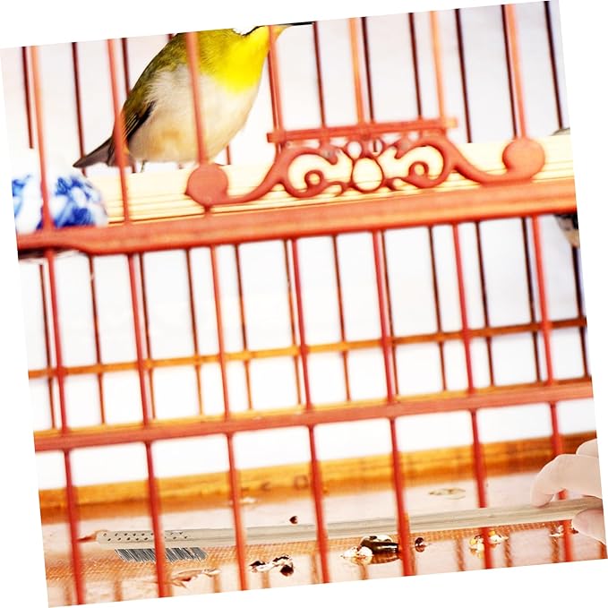 2pcs Bird Cage Cleaning Tools Set Random Brush and Shovel for Pet Parrots and Birds Handle Design for Easy Use Multi-Function Supplies Environment