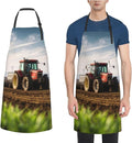 Waterproof Aprons for Women Men Adjustable Bib Tractor farm Apron Chef Cooking Aprons for Kitchen