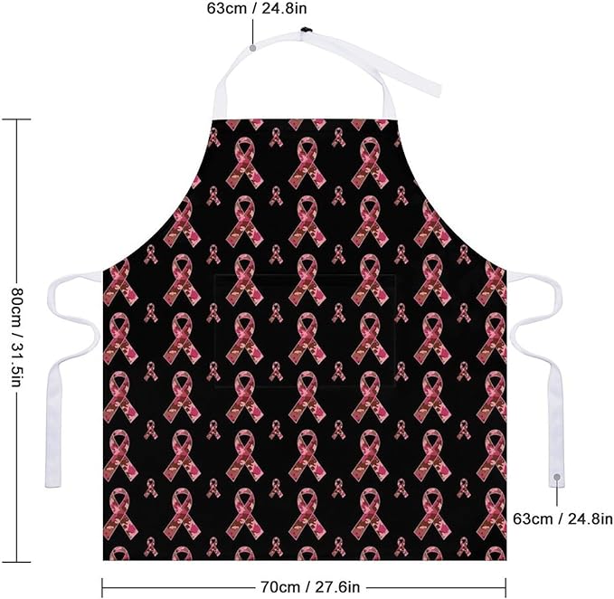 Chef Bib Apron for Restaurant, Anti-Stain with Pocket Adjustable, Cooking Dishwashing Lab Use
