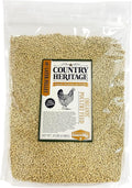 Country Heritage Hen Egg Layer Organic Pellet 10lbs - 16% Protein Non-GMO Chicken Feed for Increased Egg Production & Strong Eggshells, High Protein