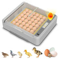36-60 Egg Incubator with Automatic Egg Turning and Humidity Control, Adjustable Chicken Egg Incubator with Digital Display, for Hatching Eggs Include Chicken Duck Quail Eggs(Yellow)