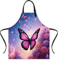 Apron Adjustable Waterproof with Two Deep Pockets Wowen men for Summer BBQ Pool Parties & Resorts