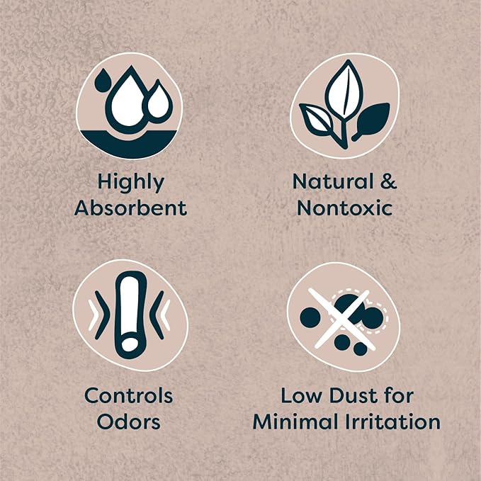 Back 2 Nature® Small Animal Bedding & Litter – Upcycled from 99% Recycled Paper | Highly Absorbent & Long Lasting Odor Control | Natural and Nontoxic | Low Dust | Easy-to-Maintain | 15L Bag