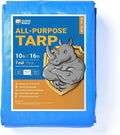 GUARD SHIELD Blue Tarp Waterproof 10x16 Feet Medium Duty All Purpose Poly Tarps Cover 7mil