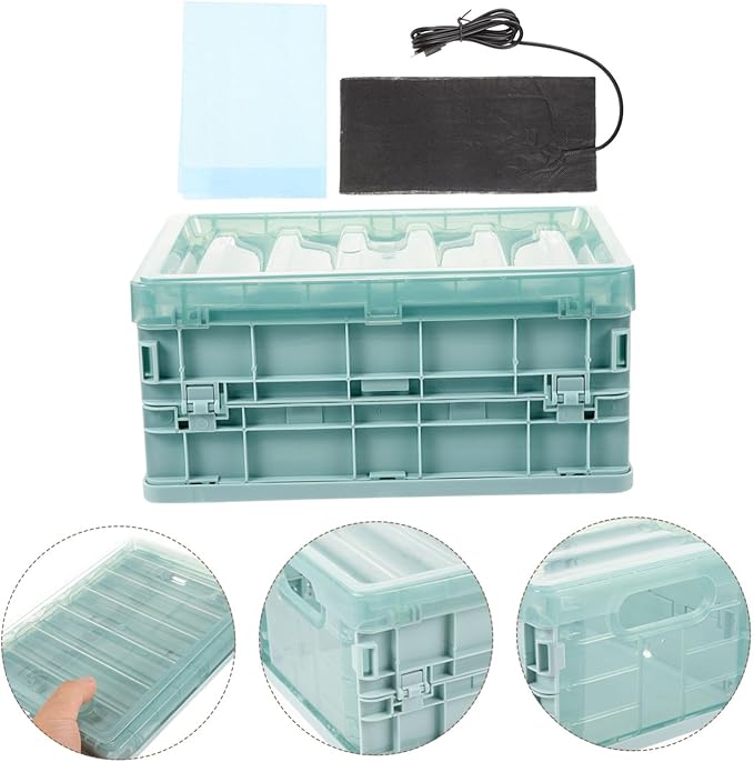 Chick Brooder Kit Incubator for Hatching Eggs Heating Pad Bird Incubation Box Poultry Incubator Supplies