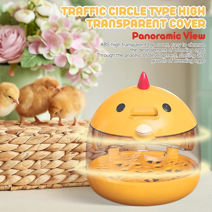 Eggs Incubator,Automatic Smart Control Hatcher Machine,Eggs Hatching Incubator, Temperature Controlfor Hatching Goose,Parrots
