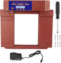 Chicken Coop Door Opener,Automatic Chicken Door with Timer & Light Sensor and Remote Control, Waterproof and Anti-Pinch Design,AA Batteries or Plug in Power(US Plug-Bronze)