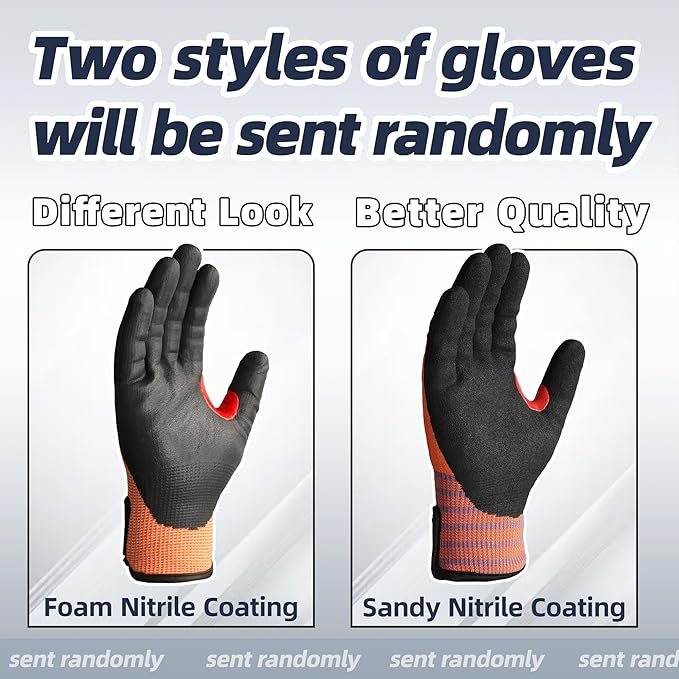 Schwer FreezeGuard-X Winter Work Gloves for Men and Women, ANSI A9 Cut Resistant Gloves for Extreme Protection, Freezer Glove With Super Grip, Thermal Insulated, PM3326-W (XL,2 Pairs)