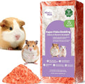 mini&moe Guinea Pigs Bedding Hamster Bedding: Moisture Absorbent and Dust-Free Natural Paper Small Pet Bedding - for Guinea Pigs, Hamsters, and Rabbits, 12 Liters