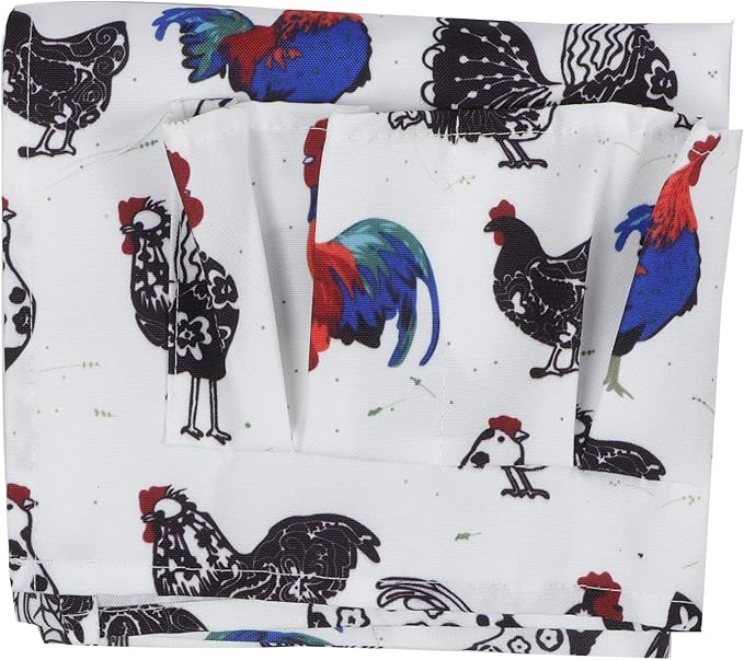 Eggs Collecting Apron, Hands Farm Apron with Multiple Pockets Gathering Polyester Durable Adjustable Strap, Collection Pockets Compatibal for Chicken Duck Eggs (2 M)