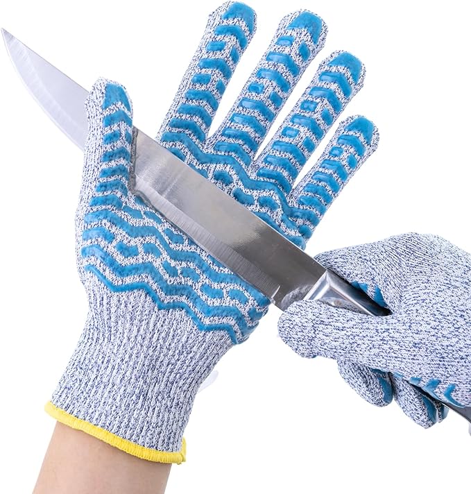 HandLove Cut Resistant Gloves, 100% Food Contact Safe, CE Level 5 Premium Protective Cutting Gloves