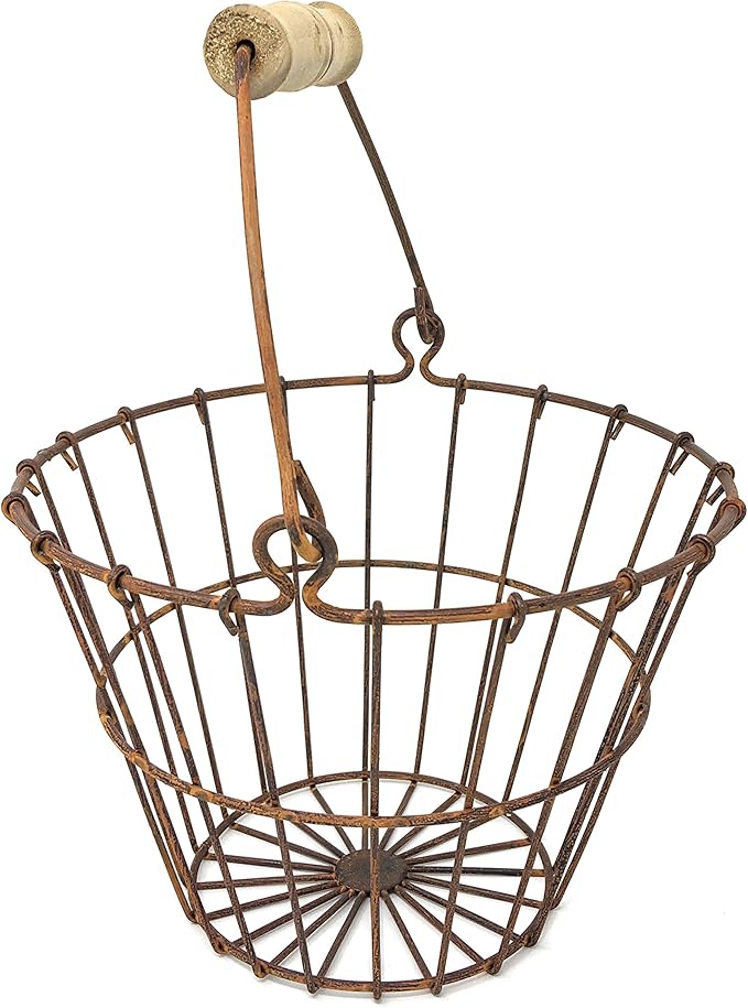 Hearthside Collection Small Wire Egg Basket