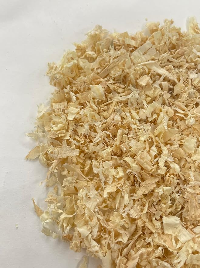 AA Plus Pine Shaving Flakes for Animal Bedding, Plant Topper, Home Decor, Chicken Nesting - 3lb