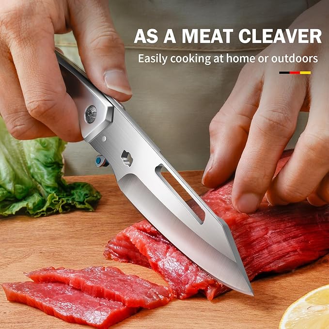 Poultry Shears, Kitchen Scissors for Food, All Purpose Heavy Duty for Chicken Wing/Thigh/Bone, Meat, Quail, Fish, Turkey, Vegetables, Stainless Steel Cooking Aid Scissors, Dishwasher Safe, Separable