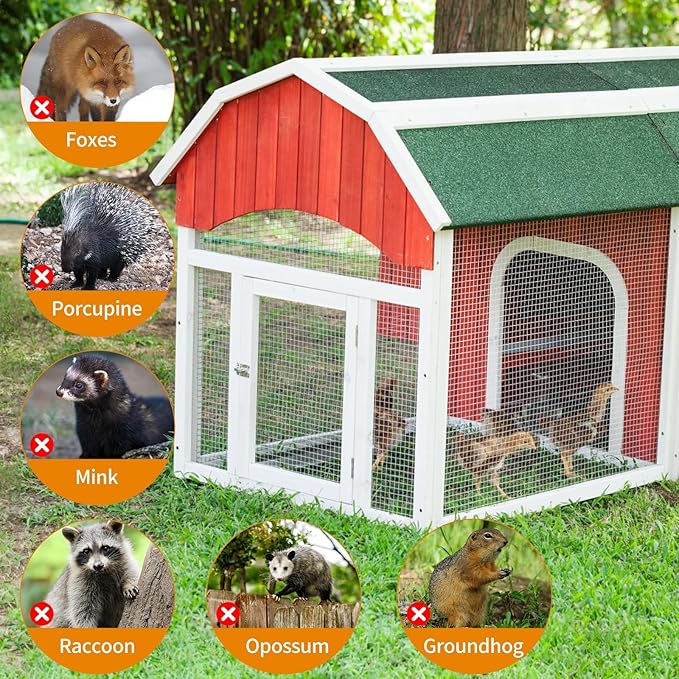 1/2 in 48"x100' Hardware Cloth – Hot-Dip Galvanized After Welding, 19GA Chicken Wire Fencing Roll for Snake, Raccoon & Fox Prevention