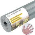 36inch x 100ft Hardware Cloth 1/4 inch Chicken Wire Fencing 23Ga, Hot Dipped Galvanized After Welding Garden Plant Supports Welded Metal Chicken Wire Fence Poultry Animal Netting Cage Screen