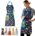 Waterproof Apron for Adults – Adjustable Fit with Deep Pockets, Stylish Cooking & Baking Apron for Women & Men
