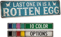 Chicken Coop Sign Last One In Is A Rotten Egg - Made In USA - Farm Décor Ranch Hen House Chicken Décor Kitchen Décor Gift 104180017008