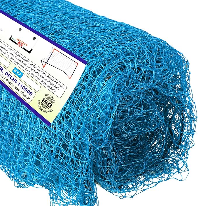 Azone 6x8 Ft Anti-Bird Net (48 Sq Ft) Nylon Bird Net with 10Pcs Plastic Cable Clips & Tying Ropes