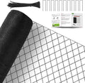 Bird Netting for Garden & Chicken Coop, 7.5 x 100 ft HDPE Mesh Netting (0.6 in), for Fruit Trees, Berries, Vegetables & Chicken Run Overhead Cover