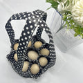 Egg Collecting & Gathering Basket/Bag, Fresh, Durable Canvas Apron Egg Holder, Egg Apron for Collecting Eggs, for Chicken Henhouse Farmhouse Garden Chicken Hen Duck Goose Eggs(Black)
