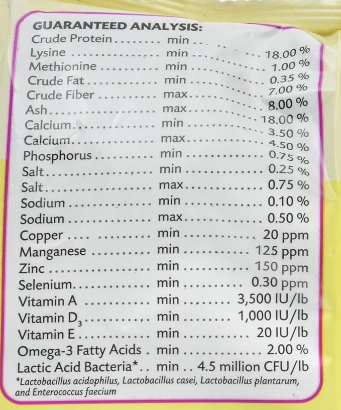 Manna Pro Omega Egg Maker - Chicken Feed Supplement for Laying Hens - Poultry Food with Omega-3 Fatty Acids - Digestion Support with Fortified Vitamins & Minerals - 5 lbs (Pack of 2)