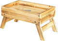 BalterFF Chicken Picnic Table Feeder Wood Feed Chicken Coop Accessories Decor Coop Kits Squirrel Picnic Table Feeder Pool Large