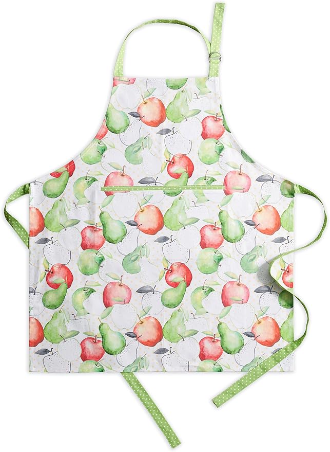 Maison d' Hermine 100% Cotton Apron for women with Pocket Kitchen Chef Apron for Men Cooking Easter Decorations
