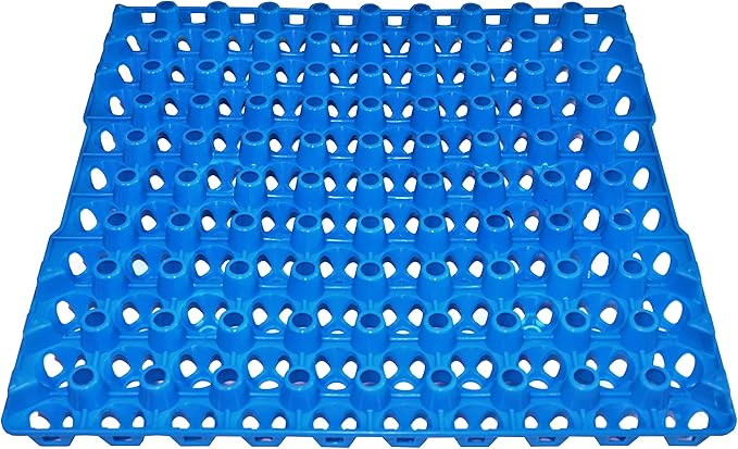 6 RITE FARM PRODUCTS 90 Egg Plastic Trays for Quail Pigeon Dove Bird Flat Carton