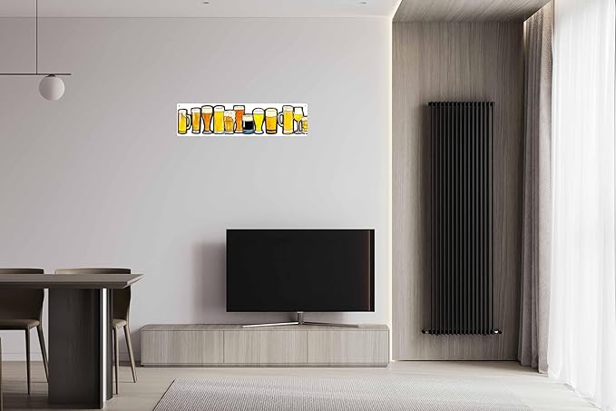 Vintage Tin The Beer Sign Retro Metal Sign Suitable For Home Street Shop Bar - Multi-Purpose For Indoor/Outdoor Use Plaque 4x16 Inch