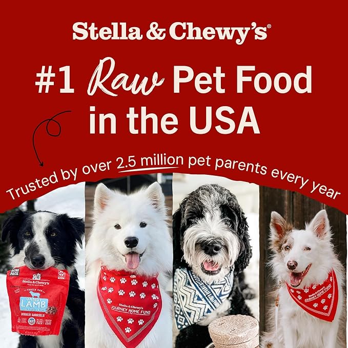 Stella & Chewy's Freeze-Dried Raw Chicken Meal Mixers- Dog Food Topper and Mixer - Made with 95% Cage-Free Chicken, Organs & Bone - Perfect for Picky Eaters - Grain-Free - 35oz