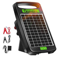 20 Miles Solar Electric Fence Charger,Output 0.32J Electric Fenc e Charger,24-Hour Uninterrupted Protection Solar Fence Chargers, Solars Fence Energizerr That can Work for 14 Days Without Sunlight