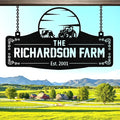 Personalized Metal Farm Signs, Custom Ranch Sign, Customized Farm Metal Signs Outdoor, Custom Large Hanging Family Name Sign for Farms, Ranch, Barn, Farmhouse