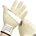 Schwer SlicePro ANSI A9 Cut Resistant Gloves, Food Grade Cutting Gloves for Kitchen Food Prep, Mandoline Gloves for Meat Cutting, Oyster Shucking, Fish Fillet Processing, PR1501, S