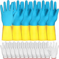 Wesiti 3 Pairs Meat Pulling Gloves Grilling Gloves with 6 Pairs Cotton Gloves Liner Reusable Heat Resistant BBQ Gloves Pork and Meat Shredding Gloves for Pork Chicken Hot food