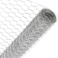 72 in x 50 ft, 2 inch Metal Mesh Pencing, Chicken Wire Fencing, Hexagonal Galvanized Poultry Wire Netting for Chicken, Duck, Goose, Rabbit Fencing