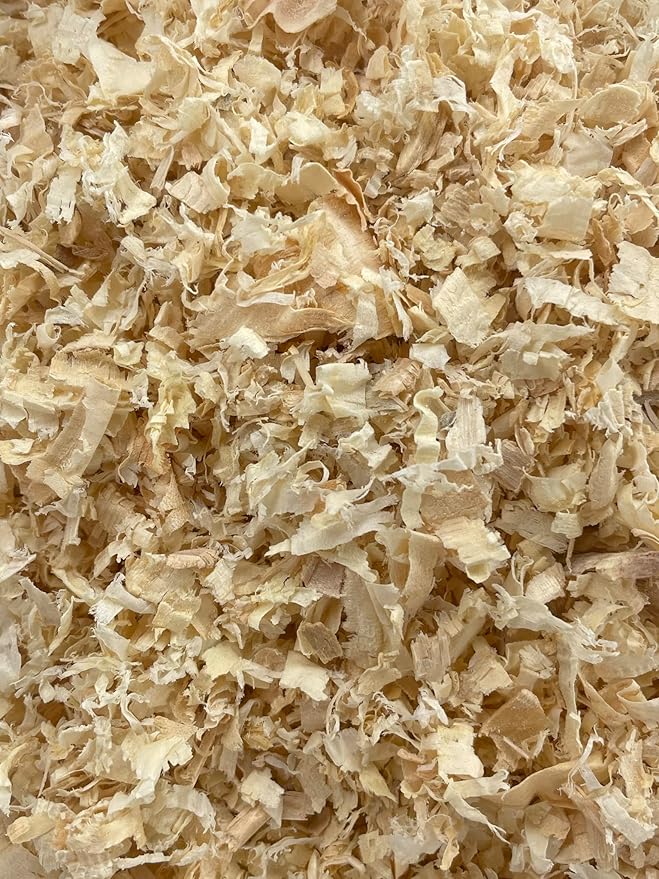 AA Plus Pine Shaving Flakes for Animal Bedding, Plant Topper, Home Decor, Chicken Nesting - 3lb
