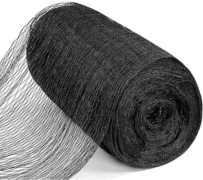 Koi Pond Netting for Leaves 20x30 Ft, 1/2 in Strong Woven Fine Mesh Pond Leaf Net Cover, Protecting Koi Fish from Herons, Raccoons, Birds, Cats & Predators, 28 Pcs Stakes Included