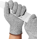 PACIFIC PPE Cut Resistant Gloves Food Grade, Level 3 Protection, Safety Kitchen Cut Gloves, Machine Washable, Durable, Butcher Meat Cutting, Oyster Shucking, Large