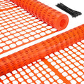 Ohuhu Plastic Garden Fence Safety Fence, 4'x100'/15LB Heavy Duty Reusable Netting Plastic Mesh Fence Roll, Temporary Fencing for Animal Barrier Pool Fence Snow Fencing for Poultry Rabbits Chicken Dogs