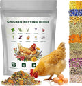 Chicken Nesting Herbs 32 oz – 11 Natural Dried Herb Blend with Marigold for Chicken Coop & Roost Refresh, Nesting Box & Dust Bath, Supports Natural Nesting Behavior