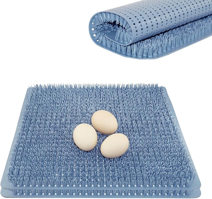 2-Pack Washable Chicken Nesting Pads for Laying Eggs, Nesting Box Pads, Coop Accessories