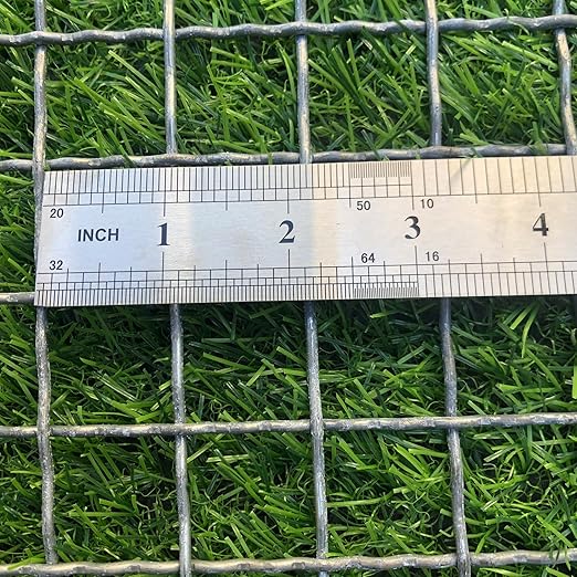 13Gauge Strong Galvanized Woven mesh 40"X24" 1" mesh|Delivered Flat|Poultry cage Netting -Anti-Rodent Steel mesh Crimped mesh Snake Fence Chicken Wire Fencing