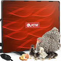 PETNF Chicken Coop Heater 140 Watts Radiant Heat Chicken Heater Energy Efficient Design Safer Than Brooder Lamps Heater for Chicken Coop, Heating Wire UL-Compliant Two Ways to Use, 11.81''x15.74''