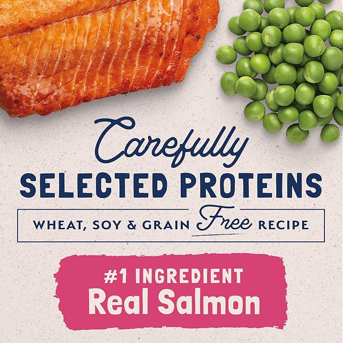 Natural Balance Limited Ingredient Salmon & Green Pea Recipe Soft Pate Wet Digestion Cat Food for Sensitive Stomach, 3 oz. (Pack of 24)