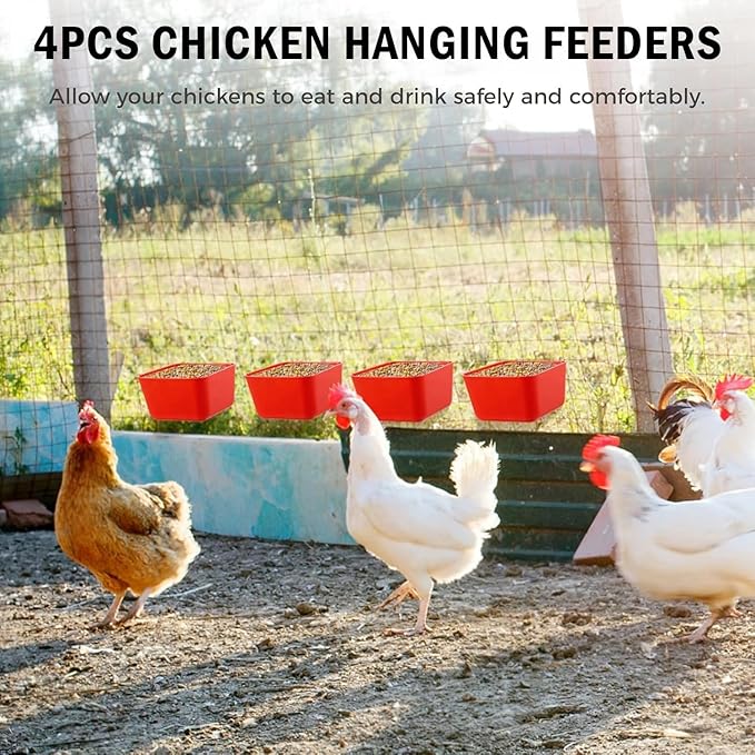 9pcs Chick Feeder and Waterer Kit, Baby Chick Starter Kit with Chick Perch for Small Poultry Ducks Quail