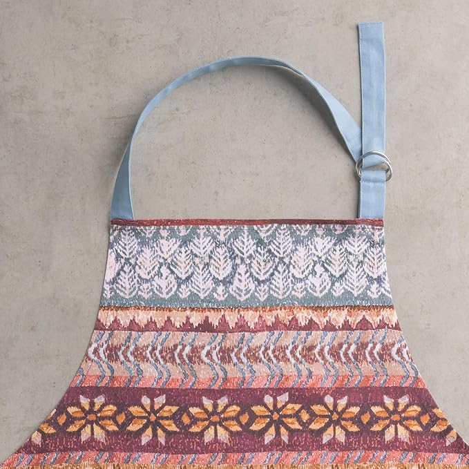 Maison d' Hermine 100% Cotton Apron for women with Pocket Kitchen Chef Apron for Men Cooking Easter Decorations