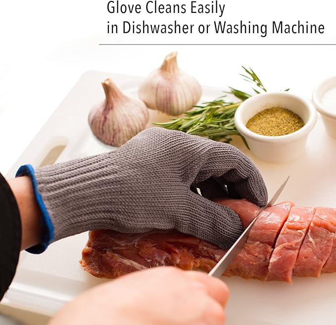 Honeywell Cut-Resistant Stainless Steel Fillet Glove, Large (RWS-57046) Pack of 1