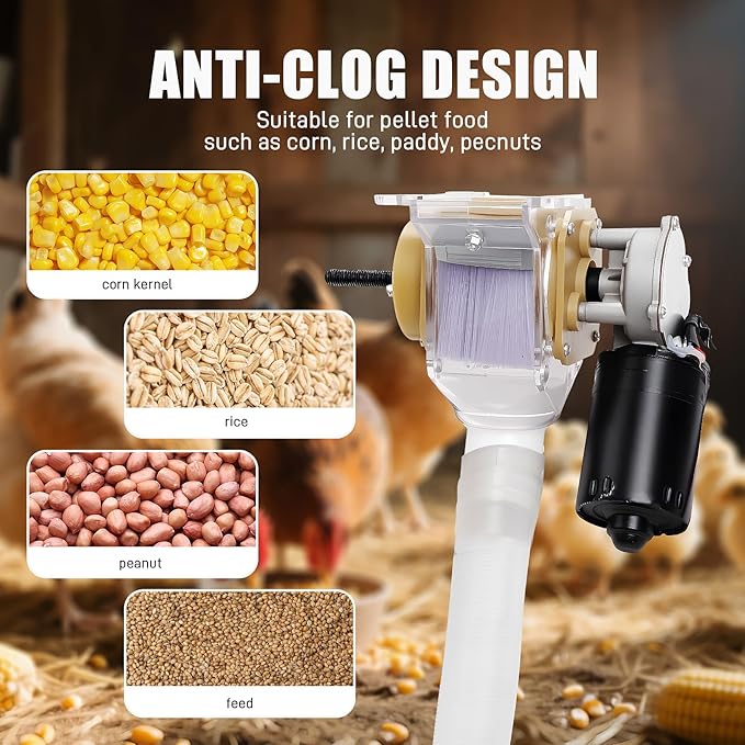 Automatic Chicken Feeder，16 Groups Timed Feeder，Automatic Poultry Feeder for Chickens, Ducks, Geese, Pigeons, Dogs, Fish, Cat